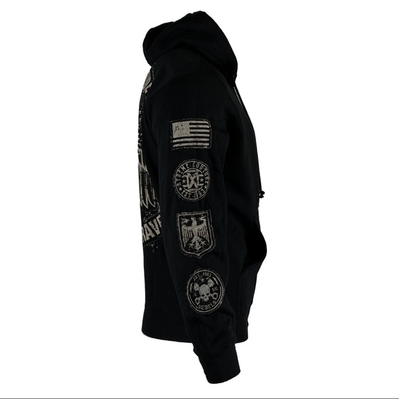 Xtreme Couture By AFFLICTION Men Hoodie CLUB CHAPTER - Picture 6 of 15